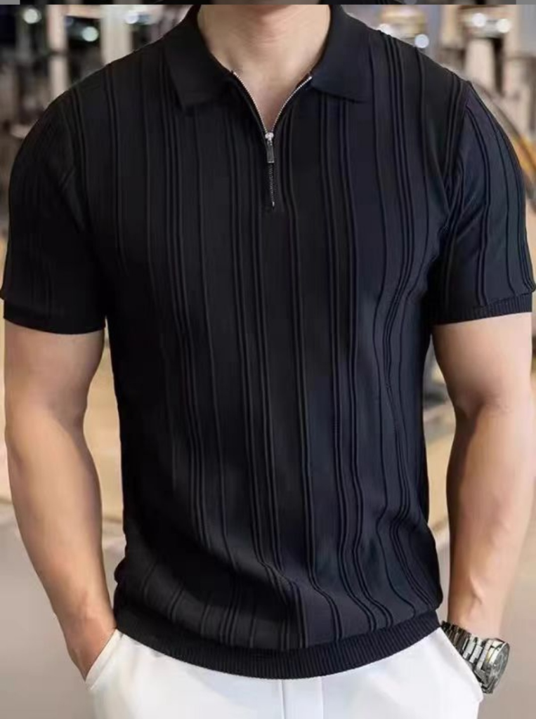 پولوشرت لاکچری یقه‌زیپ وارداتی 🔥